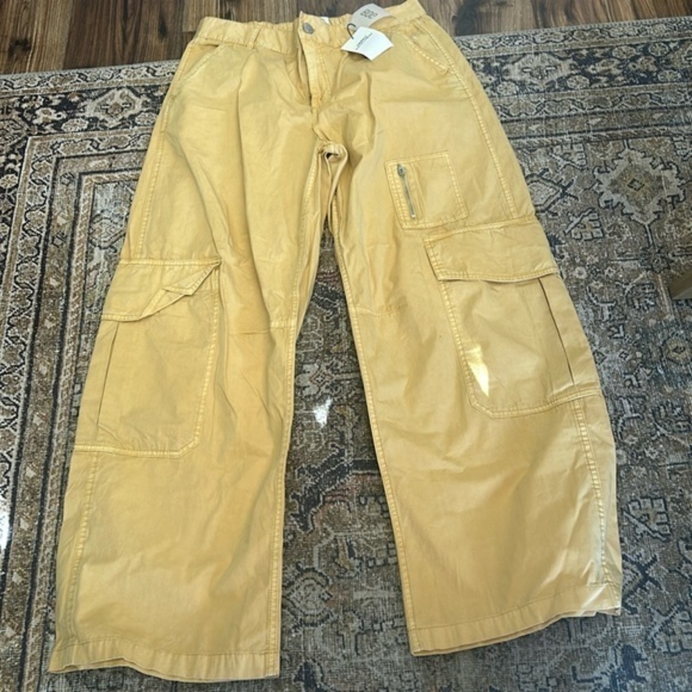 Yellow Cargo Pants